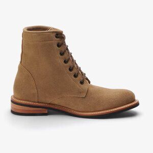 Nisolo Amalia All Weather Boots Suede Stone Size 7.5 Like New